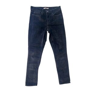 Levi’s 311 Shaping Skinny Corduroy Pants Black Size 30
